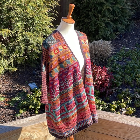 Peruvian Connection Sampler Cardigan - Picture 6 of 15